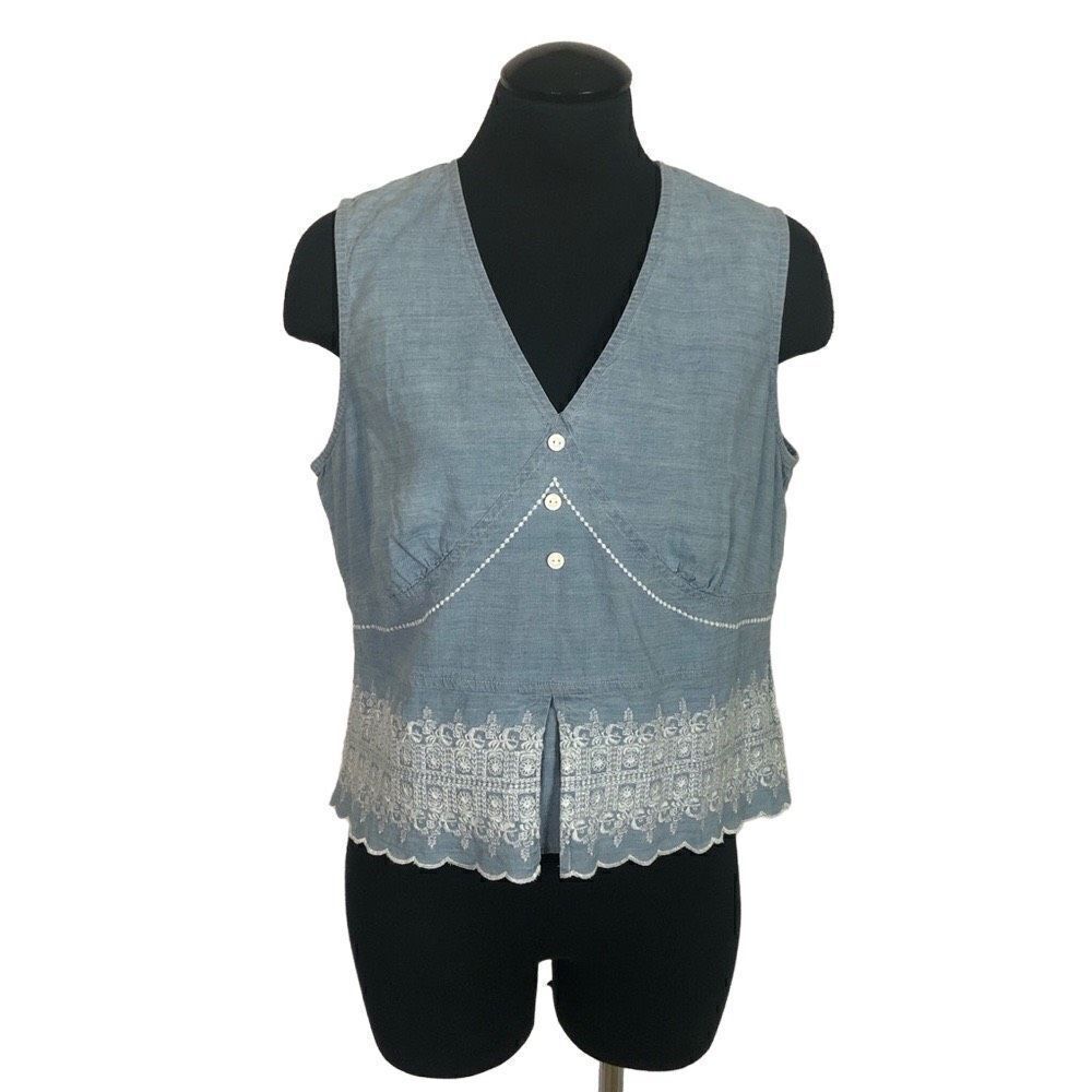 Columbia XCO Cropped Embroidered Blouse - Women’s PM
